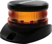 ROADVISION LED Beacon Micro Revolver 10-30V Amber Fixed Mount 6 Function SAE Cl