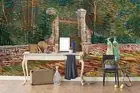 3D Entrance Park Wallpaper Wall Mural Removable Self-adhesive 21