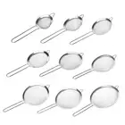 Kitchen Stainless Steel Flour Tea Strainer Mesh Colander Sieve Filter Sifter