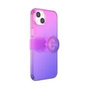 PopSockets PopCase iPhone 14 Plus Phone Case Stand Grip Mount Hold - Berry Blur