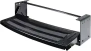 Radius 24" Single Manual RV Step Assembly, 300 Lbs. Anti-Slip Steps, Compact One