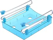 ULDIGI Slide Drawer Organizer Suction Cup Foot Space Saver for Fridge Freezer Stainless Steel Easy Clean Safe