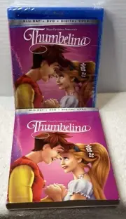 Don Bluth’s Thumbelina Blu-Ray + DVD 2012 Hans Christian Andersen Animation New