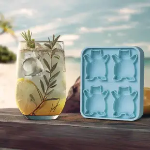 BONE 寶可夢造型製冰盒(皮卡丘 伊布 卡比獸) 三入組