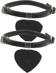 [Gatuida] 1 Pair Anti Drop Heel Laces Ladies Grip Ankle Shoe Buckle for Back Strap High Heel Protectors High Heels Elastic Women's Pumps High Heel Laces Microfiber Leather Black