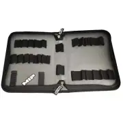 MIP RC Tool Bag 40 Pocket Holds Hex and Nut Drivers 1/4 Drive Bits Tools