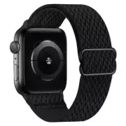 For Apple Watch iWatch Band Series 6 5 4 3 2 1 SE Stretch Nylon Braided Strap
