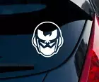 Captain Falcon Super Smash Bros Indoor/Outdoor Matte White Vinyl Decal 3"x2.7"