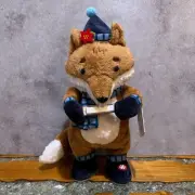 Target Wondershop Christmas 2024 Animated Musical Plush Fox W/ Harmonica New