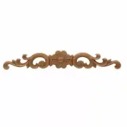 Miniatures Wood Appliques Carved Figurine Crafts Patterns Home Furniture Windows