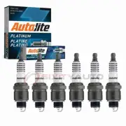 6 pc Autolite Platinum Spark Plugs for 1968-1969 GMC C15 C1500 Suburban 5.0L vc