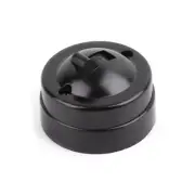 1Amp 250W Single Control Switches Black Round Shape Switches Lighting