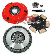 XTR 6-PUCK CLUTCH PRO-KIT & RACE FLYWHEEL for Impreza Outback Legacy 1.8L 2.2L (for: Subaru)