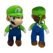 Super Mario Bros Luigi Plush Keychain 8in
