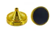 1 Hole Base for 4x6in Flag Stand for Desk Flag Weighted Gold
