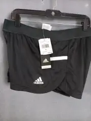 NWT Womens Adidas Climacool Black Athletic T19 Running Shorts Tennis Gym Casual