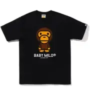 A Bathing Ape X Baby Milo Black Tee - Size Xl (New With Tags)