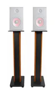 Rockville 36” Studio Monitor Speaker Stands For Gemini SR-5 Monitors