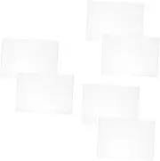 LALAFINA 3sets Acrylic Office Holder Document Folder Acrylic Display Box for Office Environment and File Display 2pcs*3