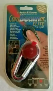 Smith & Wesson CaraBeamer Elite Clip Light Red LED