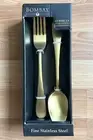 Bombay MEDINA 12 pc Fine Stainless Steel Flatware Set 6 Tablespoons 6 Forks