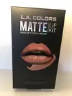 L.A Colors Matte Lip Kit Color A Tad Of Tan