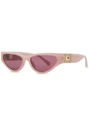 Linda Farrow Luxe Tomie Cat-eye Sunglasses - Lilac ONE SIZE