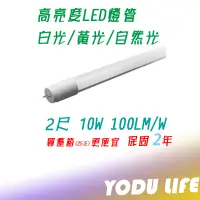 在飛比找蝦皮購物優惠-爆亮 樂亮 LED 日光燈管 T8 2尺 全電壓 廣角 省電