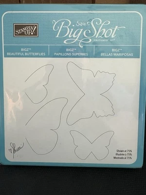 Stampin up Big Shot Bigz Beautiful Butterflies