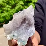 97G Healing of natural visual crystal quartz cluster mineral specimens