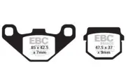 Quadro 350 D 2012-2015 EBC Front SFA-HH Brake Pads SFA083HH