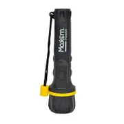 Ozoffer LED Rubber Torch Body Heavy Duty LED Torches Water Resistant Durable 24 Lumens