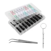 355Pcs PC Screws Assorted Set M2 M3 M2.5 Computer Screws HDD M.2 SSD Screws3591