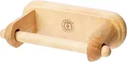 Apollo Wooden Toilet Roll Holder Multicoloured 20 x 10 x 7 cm