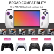 8pcs Rubber Ring Cover Elastic Rocker For Rog Ally PS5 PS4 Switch Joystick Game