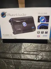 Planet Audio Pulse Series 3000 Watts Max Power Class D Monoblock Car Amplifier