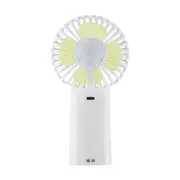 Portable Handheld Fan 5 Speeds Mini Air Cooler USB Rechargeable Small Electric Desk Summer Cooling Quiet Personal Travel Camping Essentials 4000mAh