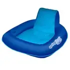 SwimWays 39" Blue Inflatable Spring Float SunSeat Swimming Pool Lounge Seat