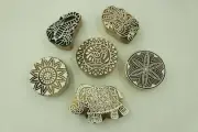 Mixed Design Printing Blocks Set of 6 pc