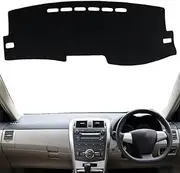Car Dashboard Cover Dash Mat for Toyota Corolla Axio Field 2007 2008-2013 Dashboard Cover Pad Non-Slip Carpet Protective Shield