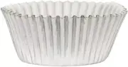 Silver Cupcake Foil Baking Cups – Non-Stick, Greaseproof, Durable 144pcs