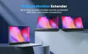 G-STORY Portable Monitor 14 Inch FHD 1080P IPS USB-C,USB-A Laptop Monitor