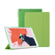 MCC iPad (A16) 11" 2025 11th Gen Tri-Fold Smart Cover Semi-Clear Back Case Apple iPad11 [Green]