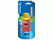 Pilot V5 Cartridge System Liquid Ink Rollerball, 0.5 mm Tip Single Pen with 3 Fr