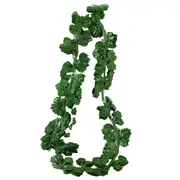 Artificial Ivy Vine Fake Foliage Flower Hanging Leaf Garland Plant Party Grape Leaves