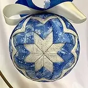 Quilt-Magic No Sew Ornament Kit-Frosted Beauty -QMORN322