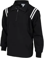 Smitty Major League Style Baseball Softball Water Resistant Microfiber Shell Pullover Umpire Jacket