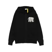 [Moncler X Mercedes-benz By Nigo] Moncler X Mercedes-benz By Nigo X Mercedes-Bens Logo-embroidered Hoodie L BLACK
