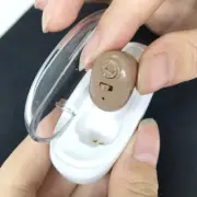 Mini Rechargeable In Ear Hearing Aids with Sound Amplifier for Elderly
