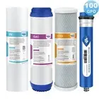 4 Stage 100GPD RO Membrane Carbon Sediment Reverse Osmosis Drinking Water Filter